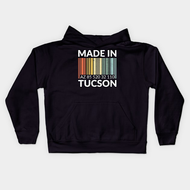 Made in Tucson Kids Hoodie by zeno27